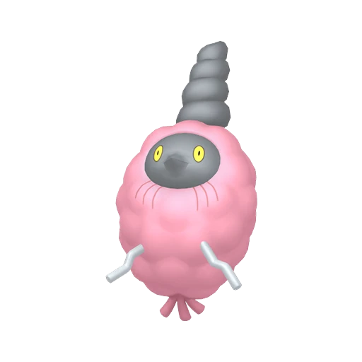Burmy (Trash) Pokédex artwork