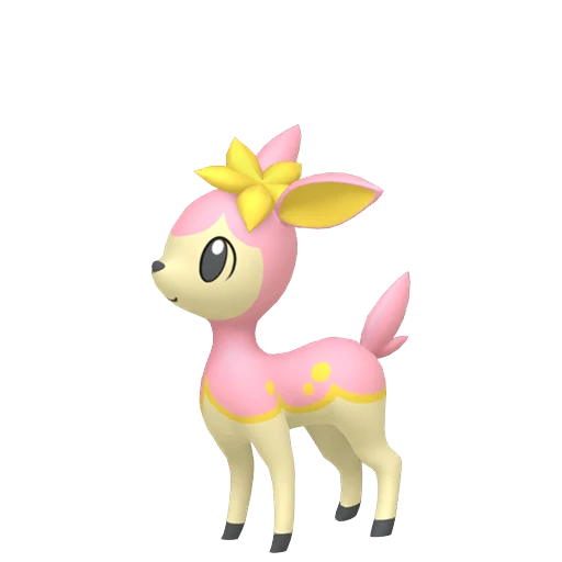 Deerling (Spring) Pokédex artwork