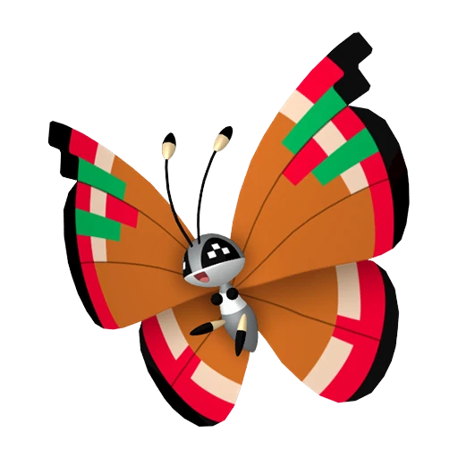 Vivillon (Archipelago) Pokédex artwork