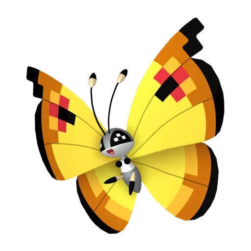 Vivillon (Continental) Pokédex artwork