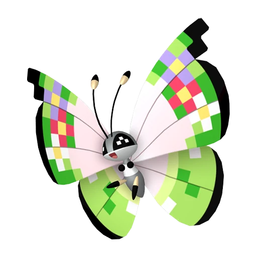 Vivillon (Fancy) Pokédex artwork