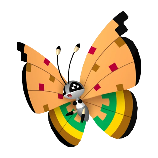 Vivillon (High Plains) Pokédex artwork