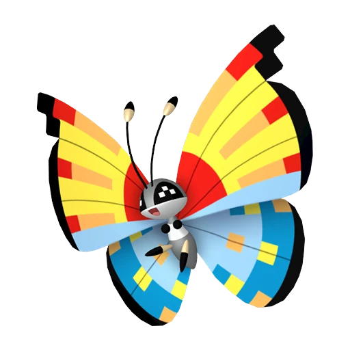 Vivillon (Ocean) Pokédex artwork