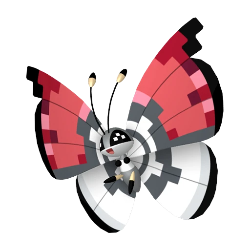 Vivillon (Poké Ball) Pokédex artwork