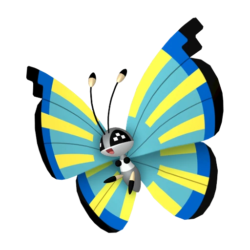 Vivillon (Savanna) Pokédex artwork