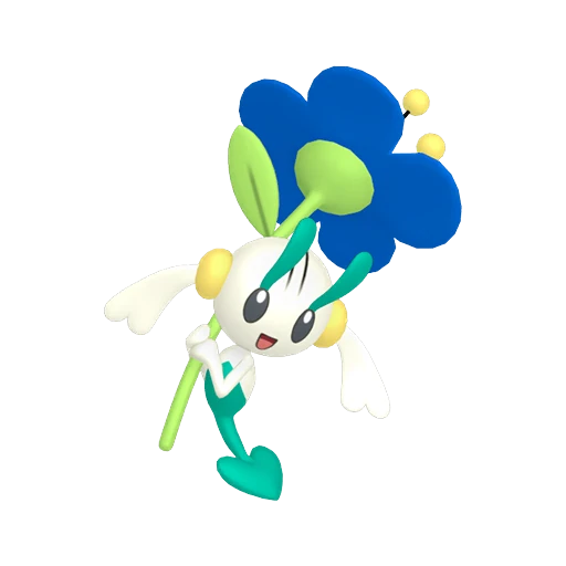Floette (Blue) Pokédex artwork