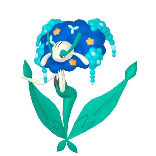 Florges (Blue) Pokédex artwork