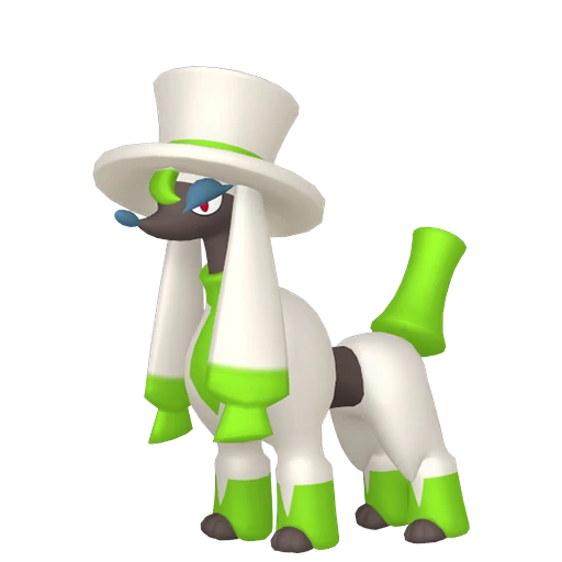 Furfrou (Dandy) Pokédex artwork