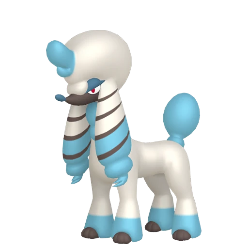 Furfrou (La Reine) Pokédex artwork