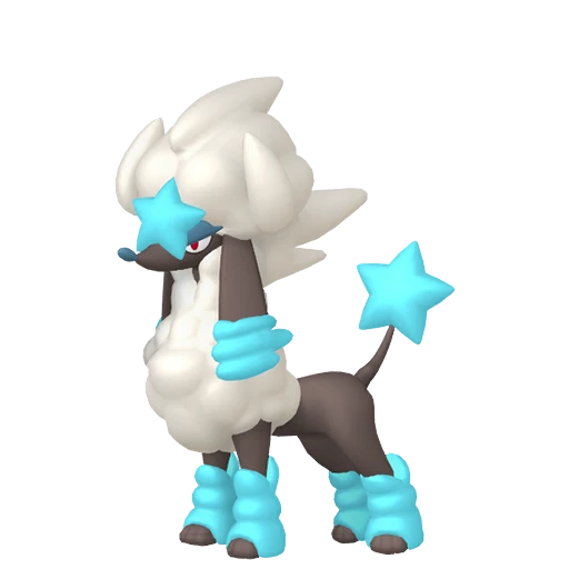 Furfrou (Star) Pokédex artwork