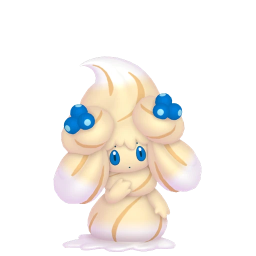 Alcremie (Caramel Swirl / Berry Sweet) Pokédex artwork