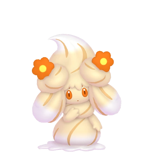 Alcremie (Caramel Swirl / Flower Sweet) Pokédex artwork