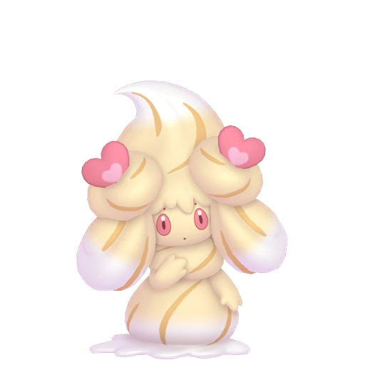 Alcremie (Caramel Swirl / Love Sweet) Pokédex artwork