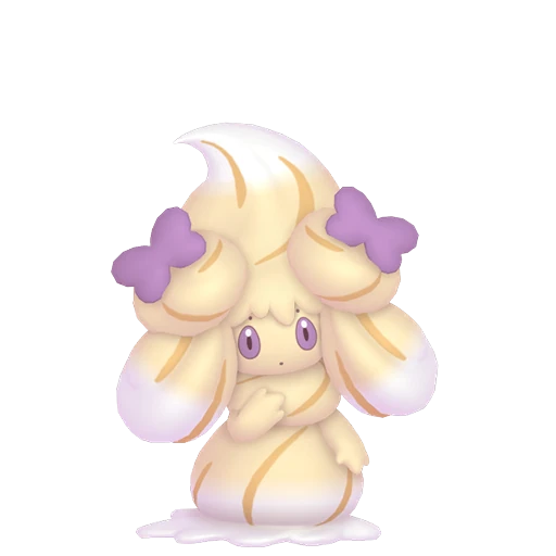 Alcremie (Caramel Swirl / Ribbon Sweet) Pokédex artwork