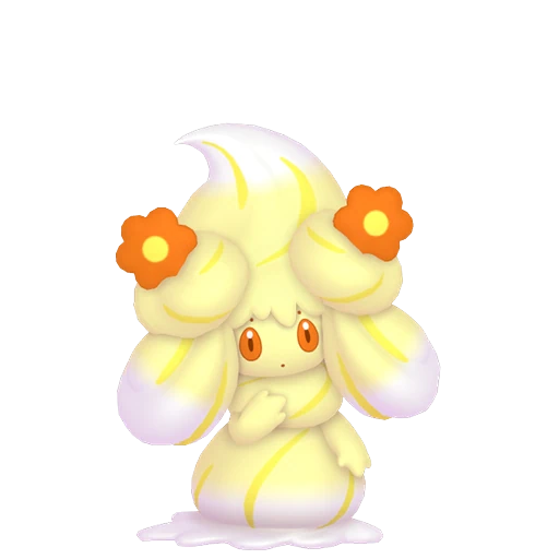 Alcremie (Lemon Cream / Flower Sweet) Pokédex artwork