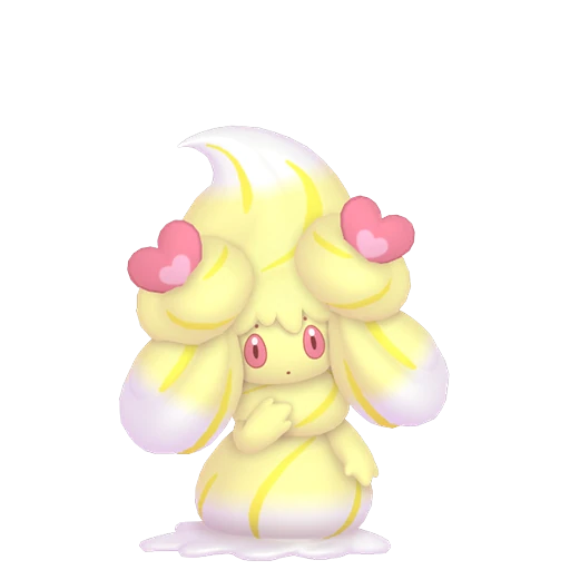 Alcremie (Lemon Cream / Love Sweet) Pokédex artwork