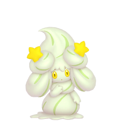 Alcremie (Matcha Cream / Star Sweet) Pokédex artwork
