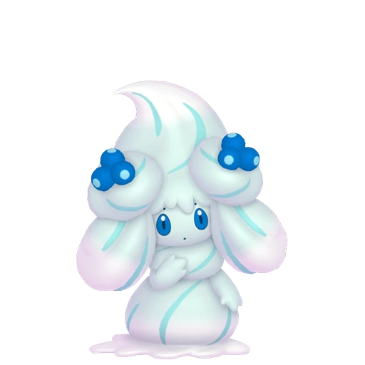 Alcremie (Mint Cream / Berry Sweet) Pokédex artwork