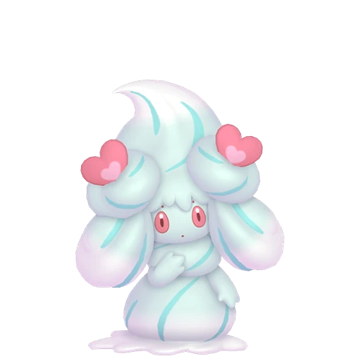 Alcremie (Mint Cream / Love Sweet) Pokédex artwork