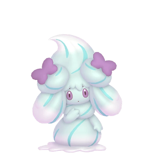 Alcremie (Mint Cream / Ribbon Sweet) Pokédex artwork
