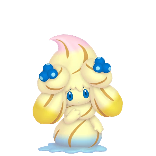 Alcremie (Rainbow Swirl / Berry Sweet) Pokédex artwork