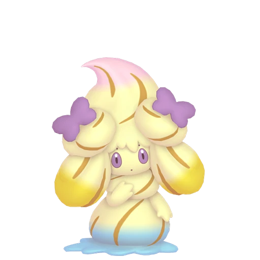 Alcremie (Rainbow Swirl / Ribbon Sweet) Pokédex artwork