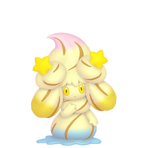 Alcremie (Rainbow Swirl / Star Sweet) Pokédex artwork