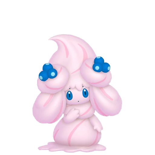 Alcremie (Ruby Cream / Berry Sweet) Pokédex artwork
