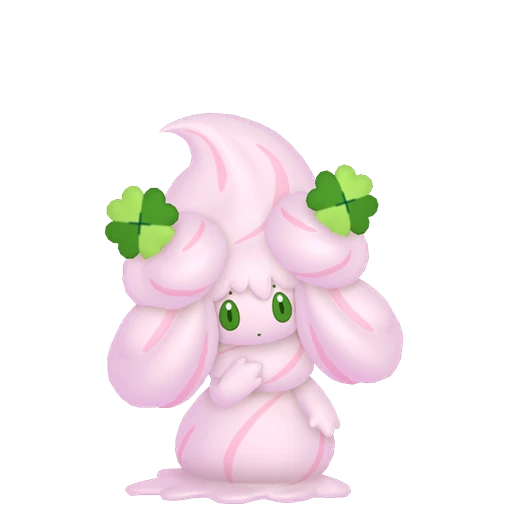 Alcremie (Ruby Cream / Clover Sweet) Pokédex artwork