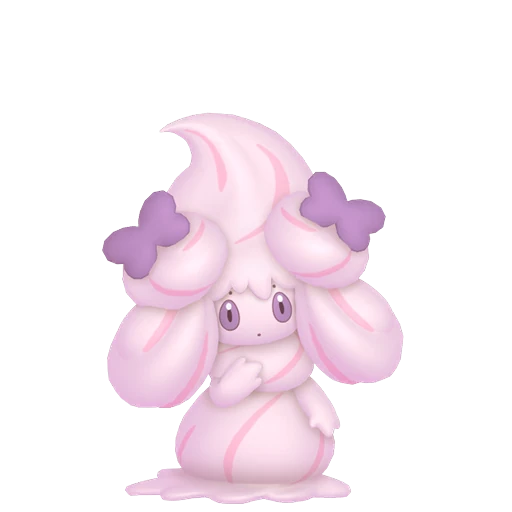 Alcremie (Ruby Cream / Ribbon Sweet) Pokédex artwork