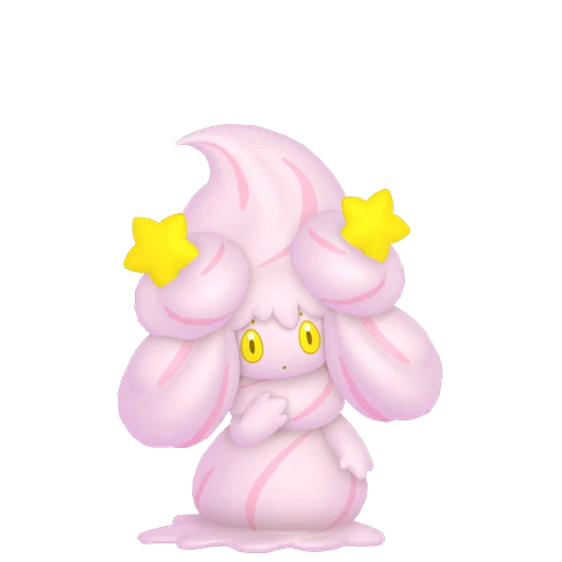Alcremie (Ruby Cream / Star Sweet) Pokédex artwork