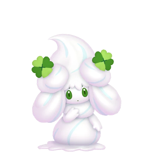 Alcremie (Salted Cream / Clover Sweet) Pokédex artwork