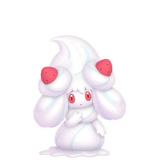 Alcremie (Salted Cream / Strawberry Sweet) Pokédex artwork