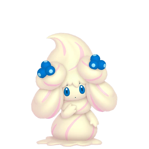 Alcremie (Vanilla Cream / Berry Sweet) Pokédex artwork