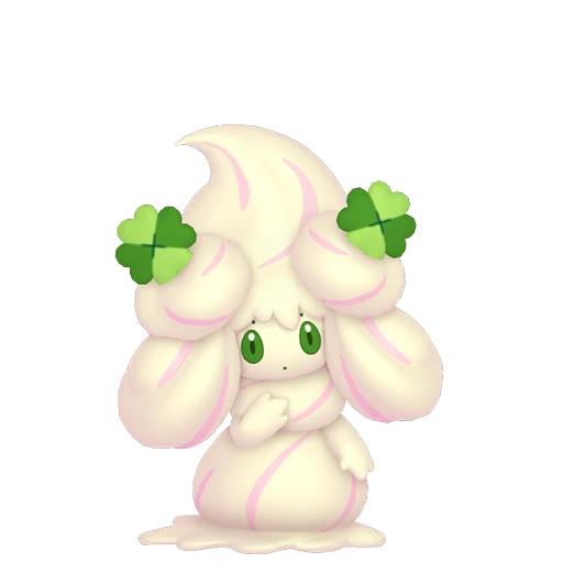 Alcremie (Vanilla Cream / Clover Sweet) Pokédex artwork