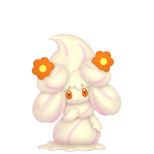 Alcremie (Vanilla Cream / Flower Sweet) Pokédex artwork