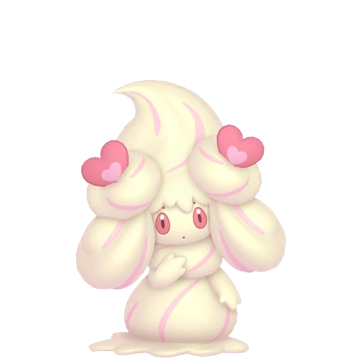 Alcremie (Vanilla Cream / Love Sweet) Pokédex artwork