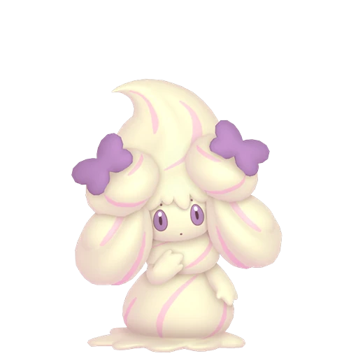 Alcremie (Vanilla Cream / Ribbon Sweet) Pokédex artwork