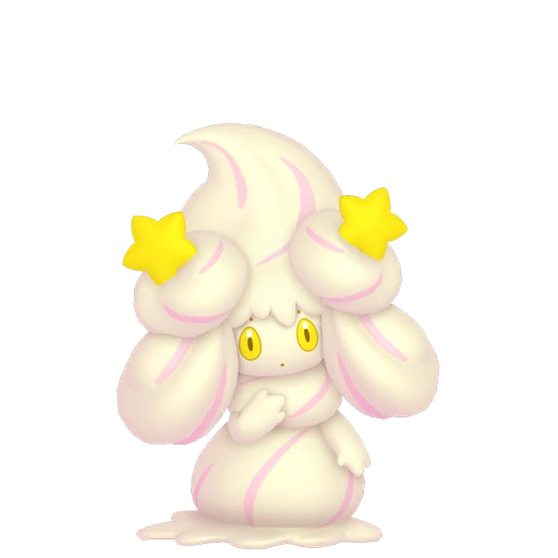 Alcremie (Vanilla Cream / Star Sweet) Pokédex artwork
