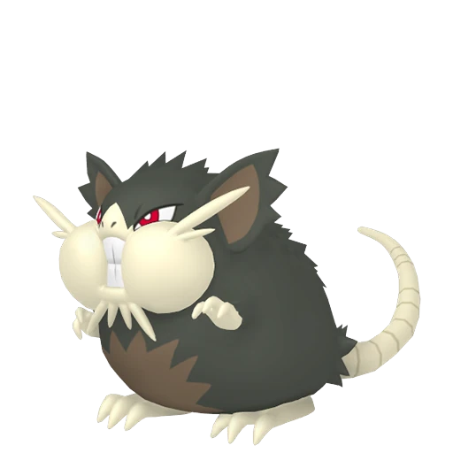 Raticate (Alola) Pokédex artwork