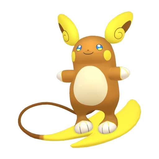 Raichu (Alola) Pokédex artwork