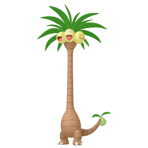 Exeggutor (Alola) Pokédex artwork