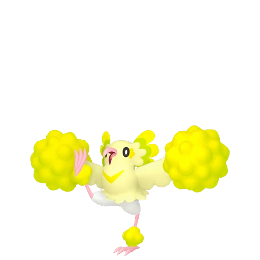 Oricorio (Pom-Pom) Pokédex artwork