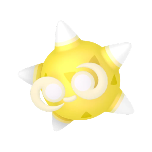 Minior (Yellow) Pokédex artwork