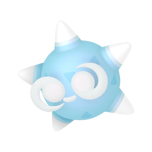 Minior (Blue) Pokédex artwork