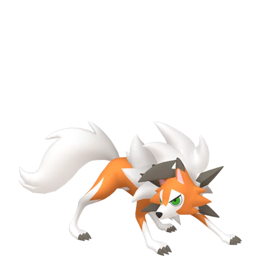 Lycanroc (Dusk) Pokédex artwork