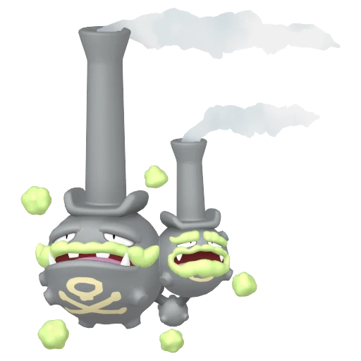 Weezing (Galar) Pokédex artwork