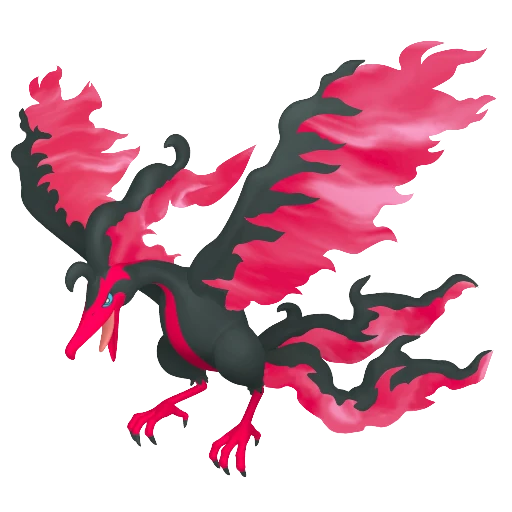 Moltres (Galar) Pokédex artwork