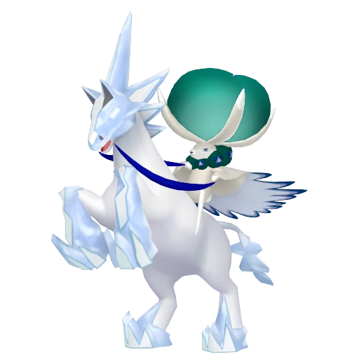 Calyrex (Ice Rider) Pokédex artwork