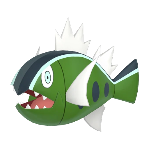Basculin (White-Striped) Pokédex artwork